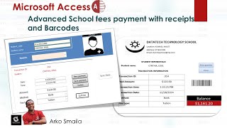 Creating Advanced School Fees Billing Database in Microsoft Access | Part 2 | Step by step