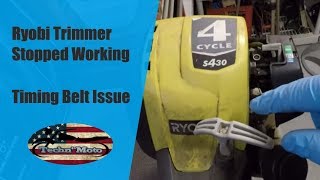 Timing Belt- Ryobi S430 4 cycle lawn trimmer | Techn' Moto