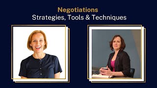 Negotiations - Strategies, Tools & Techniques - with Stefanie Blacklaw -  Start Up Talk