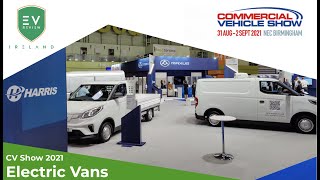 Electric Vans at the Commercial Vehicle Show 2021