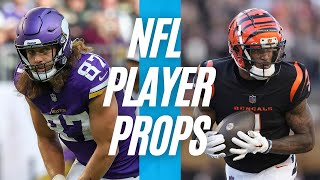 Best VIKINGS vs BENGALS NFL Player Props for Week 15 | NFL Prop Bets Today