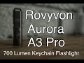 AURORA A3 Pro Keychain / EDC Flashlight, Everyday carry.