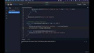 016 Delete Two Dimensional Array Element