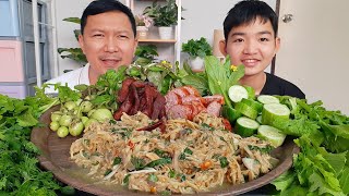 ซุปหน่อไม้ หม่ำย่างหมูทอดแดดเดียว 6 มกราคม พ.ศ.2568