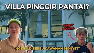 YONAS KANCIL TAK TERKALAHKAN BALAP LARI DI PANTAI⁉️NGINEP DI VILLA BARENG TEAM