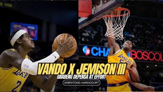 Vando x Jemison III | Ganito binago nila ang depensa ng Lakers | LAL vs WAS | January 31, 2025