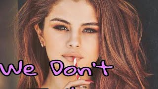 Charlie Puth - We Don't  Talk Anymore ( Ft Selena Gomez) Audio