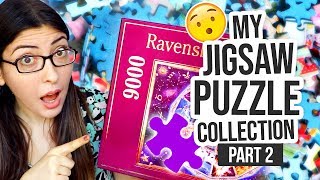 MY JIGSAW PUZZLE COLLECTION PART 2 - GIANT Over 1000 Piece Puzzles