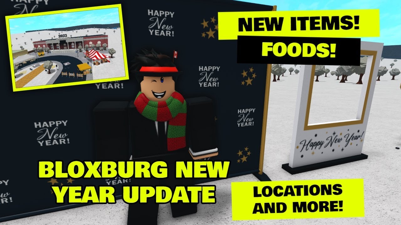 Bloxburg New Year Update - YouTube