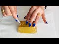 ASMR GOLDEN NUGGET DIG KIT #Excavation#Hand Movements#Satisfying Videos#visuals 💙
