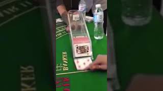 Crown Casino caught the dealer cheating...