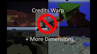 3 more Ghost Dimensions and a Credits Warp discovered [1.12.2 vanilla]