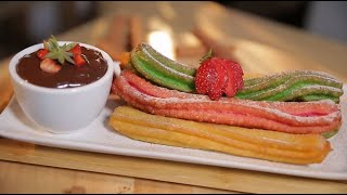 Resep Spesial Churros Pelangi Mami Amy