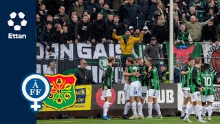 Åtvidabergs FF - GAIS (0-3) | Höjdpunkter