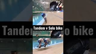 What you’ve always wanted to see👀 top speed tandem v solo bike on the track