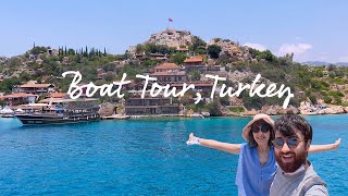 Cheap boat tour, Turkey | Kekova Tour | Vlog