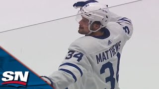 Maple Leafs' Auston Matthews Caps Off Relentless Shift With One-Timer To Open Scoring In Game 6