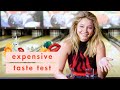 Madelyn Cline Sips Champagne From A BOTTLE & Guesses The Price | Expensive Taste Test | Cosmopolitan