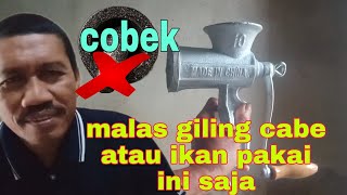 UNBOXING/REVIEW MEAT MINCER/GRINDER GILINGAN DAGING DAN CABE