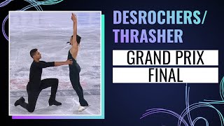 DESROCHERS / THRASHER (CAN) | Junior Pairs Free Skating | Grand Prix Final 2024 | #GPFigure