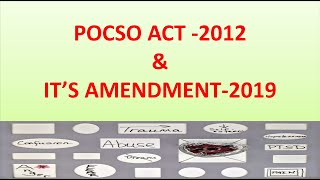 POCSO ACT-2012 \u0026 AMENDMENT