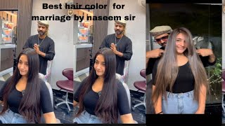 Best hair colour for marriage by naseem sir