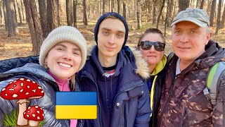 Mushroom Picking Adventure With My Family Outside Of Kyiv