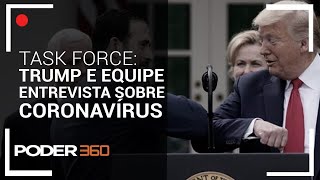 Trump realiza pronunciamento sobre o coronavírus (em inglês)