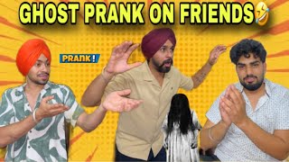 GHOST PRANK ON FRIENDS🤣🔥 / NIGHT PRANK GONE WRONG😨 ~ Prabh buttar🔥