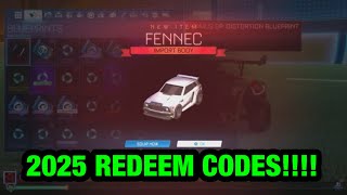 *NEW* ALL REDEEM CODES IN ROCKET LEAGUE JANUARY 2025 | ROCKET LEAGUE CODES