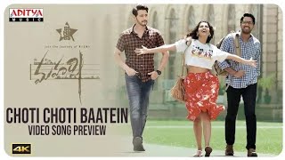 Choti Choti Baatein Video Song Preview | Maharshi - Mahesh Babu, Pooja