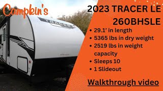 2023 Tracer LE 260BHSLE by Prime Time at Campkin's RV Centre