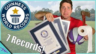 SOMEONE BROKE 7 OF MY GUINNESS WORLD RECORDS! *Trying To Take Them Back!*