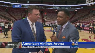 Previewing Heat-Sixers Game 3 With CBS4's Jim Berry and AP's Tim Reynolds