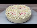 custard mousse cake ~ vanilla custard mousse cake