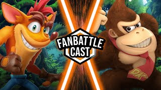 Crash Bandicoot vs Donkey Kong | FAN BATTLE CAST