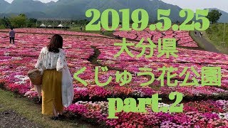 2019.5.25 大分県くじゅう花公園の旅にドライブ行ってきたよ('ω')ノ part2