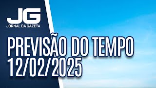 Previsão do Tempo – 12/02/2025