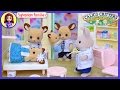 Sylvanian Families Calico Critters Deer Family go to the Doctor Setup Review Play - Kids Toys