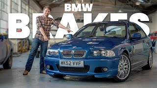 Upgrading My Worn Brake Pads - BMW E46 Brake Change (Disc & Pads)