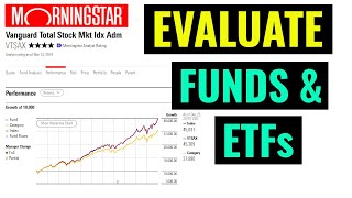 ▶ How to Evaluate Funds and ETFs