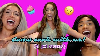 Come cook with us! (it got messy!)