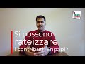 la rateizzazione dei contributi