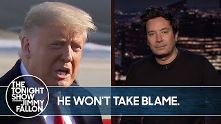 Trump Denies Responsibility for Capitol Riots | The Tonight Show