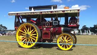 47th historic Vehicle Gathering Powderham Castle. PART 2.Tractors \u0026 Steam Engines... 09 of July 2022