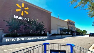 Shopping at Walmart Supercenter on New Independence Parkway in Winter Garden, Florida - Store 110