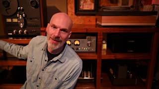 Meet John, he's running new high-end digital, vintage analog and amps, and his own speakers