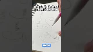 Understanding the flow of scrollwork for beginners. #godfirst #engraving #art #artist #lugo #drawing