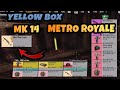 I DROPPED A YELLOW MK14 FROM A MAN - LEGEND GAMEPLAY - PUBG METRO ROYALE