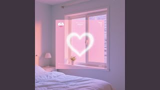 Pink light on the window